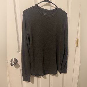 Mens long sleeve warm shirt